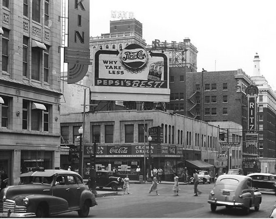Main area at 4th street
